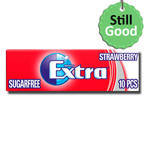 Extra Strawberry Sugar Free 10pc [BB: 10/02/2022]