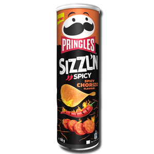 Pringles Sizzl'n Chorizo Spicy 180g
