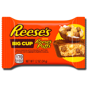 Reese's Big Cup with Reese's Puffs 34g