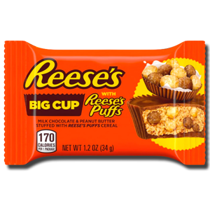 Reese's Big Cup with Reese's Puffs 34g Reese's Big Cup with Reese's Puffs 34g