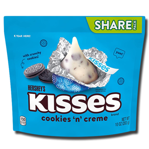 Hershey Kisses Cookies 'N' Creme 283g Hershey Kisses Cookies 'N' Creme 283g