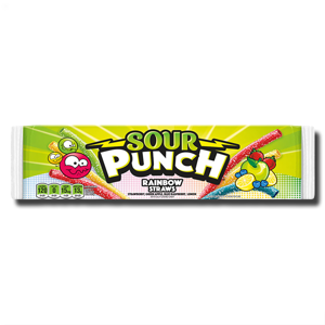 Sour Punch Rainbow Straws 57g Sour Punch Rainbow Straws 57g