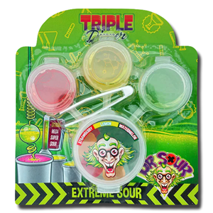 Dr. Sour Extreme Sour Triple Dipper 54g Dr. Sour Extreme Sour Triple Dipper 54g