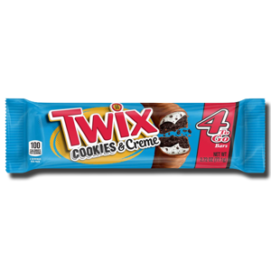Twix Cookies & Creme share size 77.1g Twix Cookies & Creme share size 77.1g