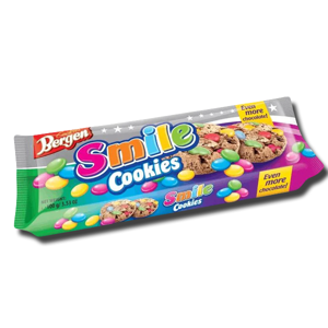 Bergen Cookies Chocolate Smile Pieces 100g