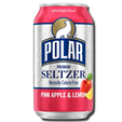 Polar Seltzer Pink Apple & Lemon Zero Cal 355ml