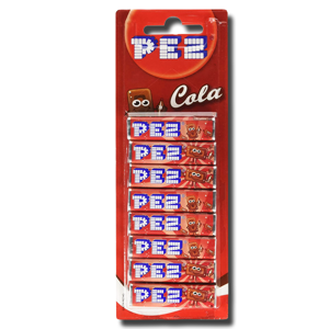Pez Candy Refill Cola 8 x 8.5g Pez Candy Refill Cola 8 x 8.5g