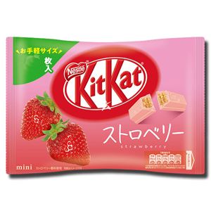 Nestlé Kit Kat Strawberry Mini 11 units 124.3g