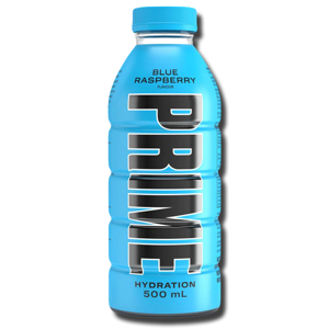 Prime Hydration Drink Blue Raspberry - Logan Paul 500ml Prime Hydration Drink Blue Raspberry - Logan Paul 500ml