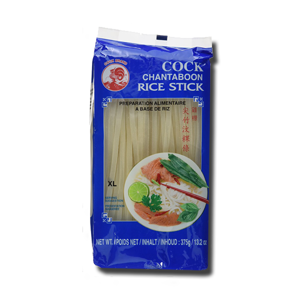 Cock Brand Rice Stick Noodle 10mm 375g Cock Brand Rice Stick Noodle 10mm 375g