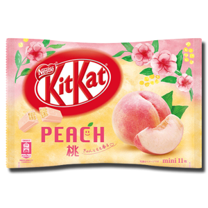 Nestlé Kit Kat Peach Mini 10 units 92.8g Nestlé Kit Kat Peach Mini 10 units 92.8g