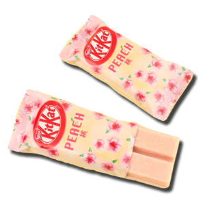 Nestlé Kit Kat Peach Mini unit 9.28g Nestlé Kit Kat Peach Mini unit 9.28g