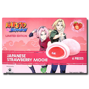 Naruto Shippuden Japanese Strawberry Mochi 180g