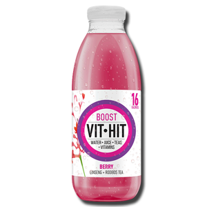 Vit Hit Boost Berry Ginseng - Rooibos Tea 500ml Vit Hit Boost Berry Ginseng - Rooibos Tea 500ml