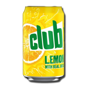 Club Lemon With Real Bits 330ml Club Lemon With Real Bits 330ml