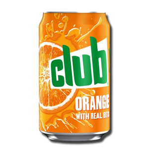 Club Orange With Real Bits 330ml