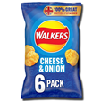 Walkers Cheese & Onion Multipack 6x25g