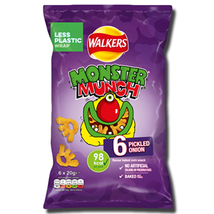 Walkers Monster Munch Pickled Onion 6' 20g