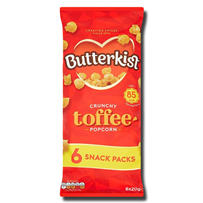 Butterkist Crunchy Toffee Popcorn 6' 20g