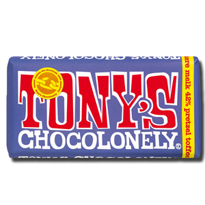 Tony's Chocolonely Milk Chocolate Pretzel Toffee 180g