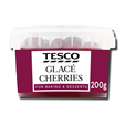 Tesco Glace Cherries 100g
