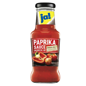 Ja! Hungarian Style Paprika sauce 250ml 