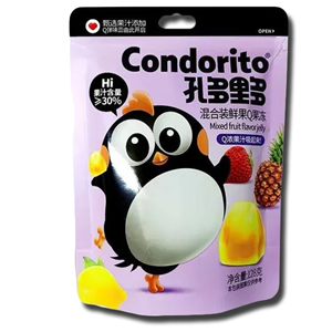 Condorito Mixed Flavor Fruit Jelly 680g