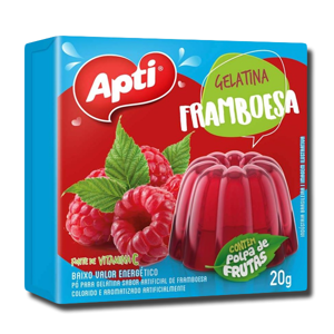 Apti Gelatina Framboesa 20g Apti Gelatina Framboesa 20g