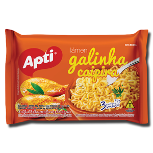 Apti Noodles Lámen Galinha Caipira 66g Apti Noodles Lámen Galinha Caipira 66g