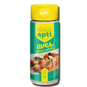 Apti Tempero para Aves Peixes e Saladas 120g Apti Tempero para Aves Peixes e Saladas 120g