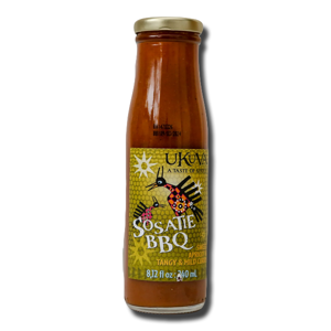 Ukuva BBQ Sauce Sosatie Sweet Apricot Tangy Mild Curry 240ml