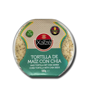 Xatzé Corn Tortilla - Maiz - 14cm 500g Xatzé Corn Tortilla - Maiz - 14cm 500g