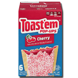 Toast'em Pop-Ups Frosted Cherry 6 units 288g