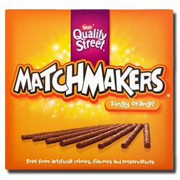 Nestlé Quality Street Matchmakers Zingy Orange 120g