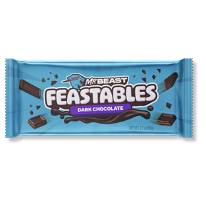 MrBeast Feastables Dark Chocolate Bar - 2024 Edition 60g