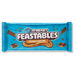 MrBeast Feastables Milk Chocolate Peanut Butter Bar - 2024 Edition 60g