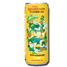 Coconaut Coconut Water Pineapple Juice 320ml