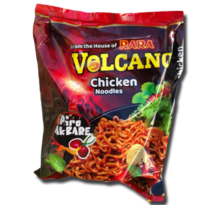 Rara Volcano Chicken Instant Noodles 100g Rara Volcano Chicken Instant Noodles 100g