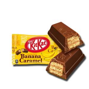 Nestlé Kit Kat Banana Caramel Mini Unit 12.7g Nestlé Kit Kat Banana Caramel Mini Unit 12.7g