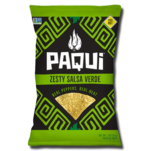 Paqui Spicy Chips Zesty Salsa Verde 56g