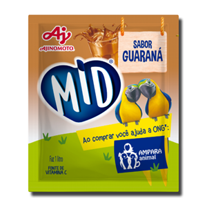 Mid Guaraná Pó Refresco 20g