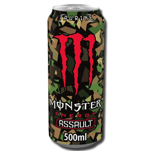 Monster Energy Drink Assault 500ml Monster Energy Drink Assault 500ml
