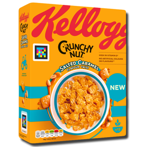 Kellogg's Crunchy Nut Salted Caramel Twist 460g Kellogg's Crunchy Nut Salted Caramel Twist 460g