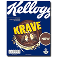Kellogg's Krave Cookies & Cream 410g