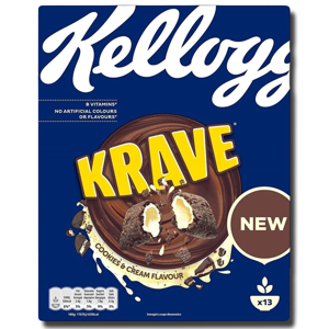 Kellogg's Krave Cookies & Cream 375g