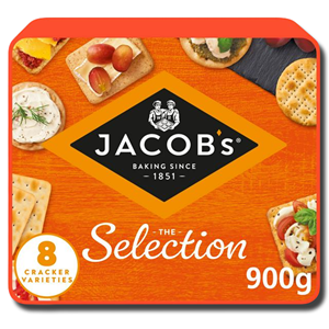 Jacob's Biscuits For Cheese 900g