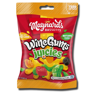 Maynards Bassetts Wine Gums Juicies 130g Maynards Bassetts Wine Gums Juicies 130g