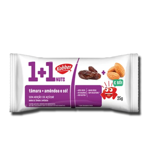 Kober Barra de Tâmara e Amêndoa 25g Kober Barra de Tâmara e Amêndoa 25g