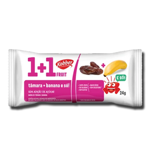 Kobber Barra de Tâmara e Banana 24g Kobber Barra de Tâmara e Banana 24g