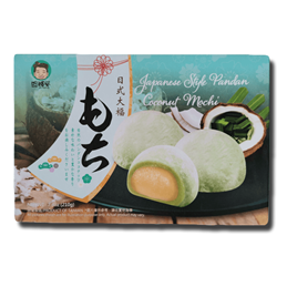 Szushenpo Mochi Pandan Coconut Flavor 210g